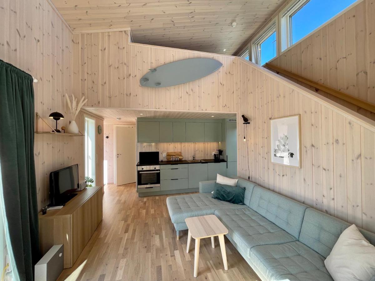 Fresh Hytte Ved Borestranden Med To Soverom Og Hems Klepp Exterior photo